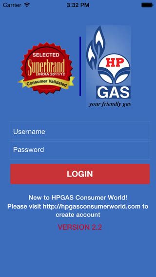 my HP gas website